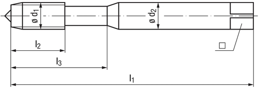 Mj 8 X 1 - Emuge Spiral Flute 4hx Tolerance Ti Tap Ticn Coated 