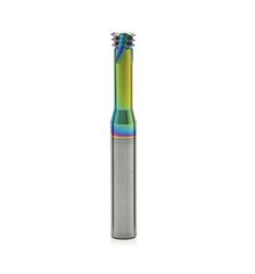 0.8mm Pitch 3 Teeth - M5 x 0.8 Solid Carbide Thread Mill - DLC Coated - Precision Engineering Tools EW Equipment EW Equipment,