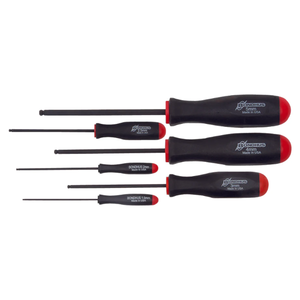 BONDHUS Metric Standard Ballend Screwdriver 6pcs Set (1.5mm - 5mm) BSX6 - BON10686