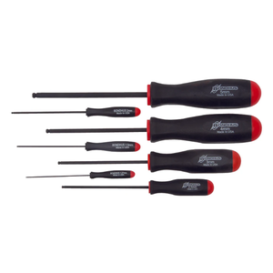 BONDHUS Metric Standard Ballend Screwdriver 7pcs Set (1.27mm - 5mm) BSX7 - BON10687