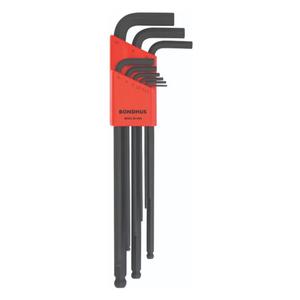 BONDHUS BLX9MXL BallEnd Hex Key 9pcs Set (1.5mm-10mm) - BON16099