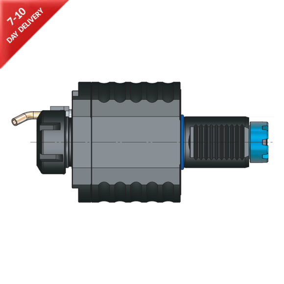 VDI 30 Driven Tooling ER25 Collet Chuck to Suit Baruffaldi TOEM Coupling - 90mm Gauge - Eroglu