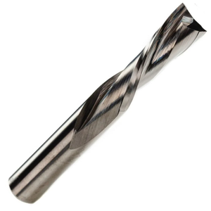 3/8" 2 Flute Solid Carbide Down Cut Router 1" Length of Cut - Clearance