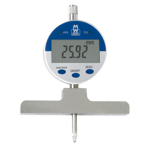 0-25mm Digital Depth Gauge MW172 - Moore & Wright - Precision Engineering Tools EW Equipment Moore & Wright,