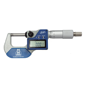 25-50mm Digital External Micrometer IP65 - Moore & Wright - Precision Engineering Tools EW Equipment Moore & Wright,