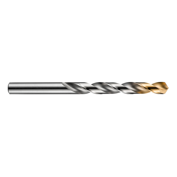 A002 - 6.1mm Dormer HSS Straight Shank Jobber Drills TiN-tip Coated (Pack of 10)