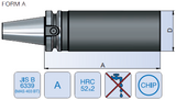 BT MAS 403 BT30 - Boring Blank for the Production of Special Tools ER-Plus Dual Contact/Face & Taper - 160mm Gauge (A) - Eroglu - Precision Engineering Tools EW Equipment Eroglu,