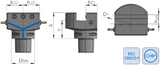 Capto EPS 80 - 80 x 32 Radial Toolholder EPS (ISO 26623-1) - 85mm Gauge - Eroglu