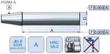 BT MAS 403 BT40 - Test Arbor ER-Plus Dual Contact/Face & Taper - 300mm Gauge (A) - Eroglu - Precision Engineering Tools EW Equipment Eroglu,