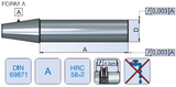 DIN 69871 SK30 - 32mm Test Arbor ER-Plus Dual Contact/Face & Taper - 200mm Gauge - Eroglu - Precision Engineering Tools EW Equipment Eroglu,