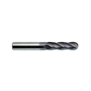 12mm 4 Flute Carbide Long Series (110mm OAL) Pulsar Ball Nose End Mill Coated (1153201200) - Clearance