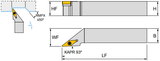 SVJBR 2020 K16 93° For VBMT 16 Inserts - Europa Tool