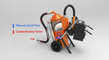 Freddy Superminor - (3kw 110v) 100L Capacity Coolant Recycling Vacuum - Complete with Tools - Precision Engineering Tools EW Equipment Freddy,