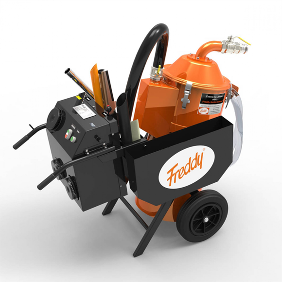 Freddy Superminor - (2kw 240v) 100L Capacity Coolant Recycling Vacuum - Complete with Tools - Precision Engineering Tools EW Equipment Freddy,