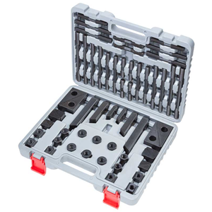 Harlingen 5/8" 58pc Deluxe Clamping Kit 1/2"-13 Stud - Clearance