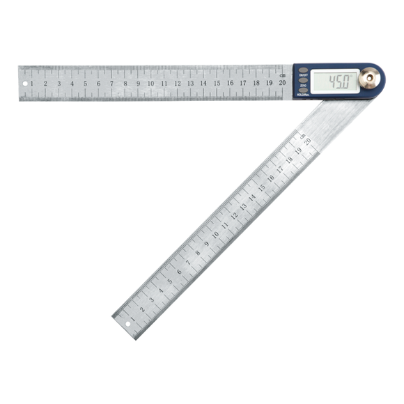 200mm Digital Angle Rule MW506 - Moore & Wright - Precision Engineering Tools EW Equipment Moore & Wright,