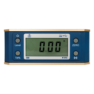 4 x 90° Magnetic Digital Level with Wireless Connectivity ±0.2° Accuracy (Tolerance Range) MW575 - Moore & Wright - Precision Engineering Tools EW Equipment Moore & Wright,