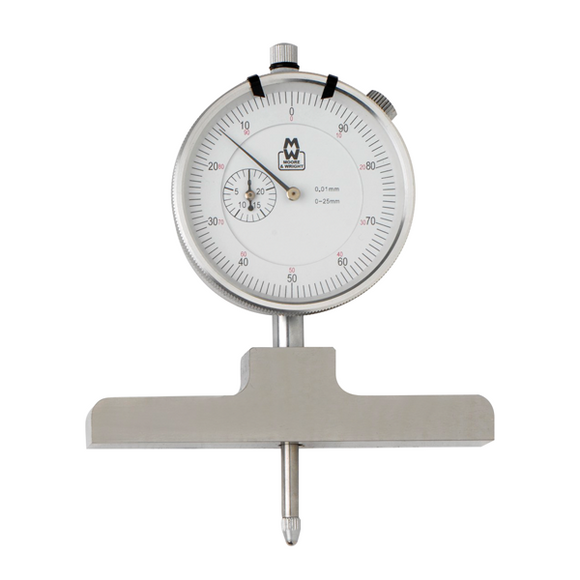 0-25mm Dial Depth Gauge MW172 (Metric) - Moore & Wright - Precision Engineering Tools EW Equipment Moore & Wright,