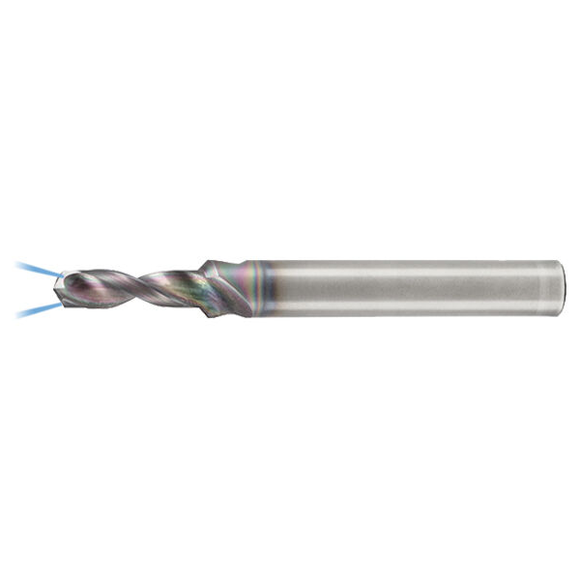 6.8mm Step Drill for Tapping M8x1.25 2 Flute Solid Carbide with Internal Coolant EgiAs Coated for General Use - OSG