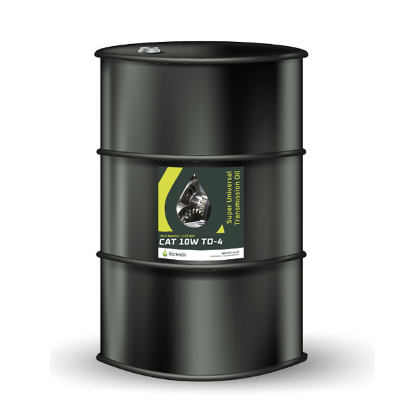 CAT 10W Transmission Fluid TO-4 - 205 Litre Drum - Optimoil