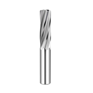 5.0mm Solid Carbide Reamer Spiral Flute H7 Tolerance - Uncoated