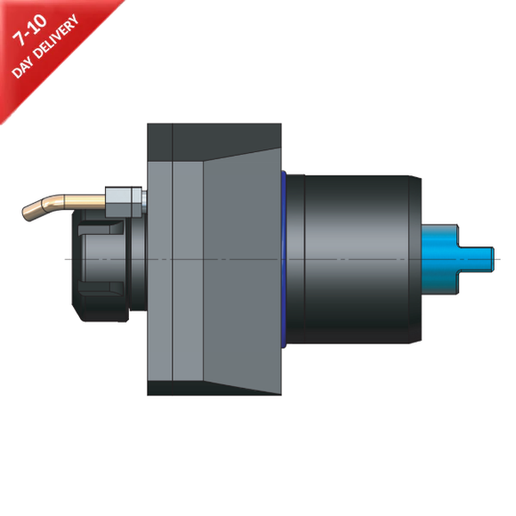 VDI 68 Axial Driven Tooling ER32 Collet Chuck to Suit Takisawa TY Coupling - 80mm Gauge - Eroglu