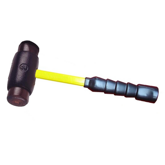 01-014FG Size 3 Hide Hammer (Fiberglass Handle) - Thor Hammer