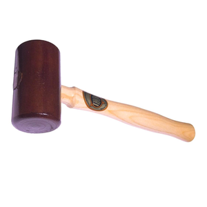 02-116 Size 4 Hide Mallet (50mm Head Diameter) - Thor Hammer