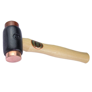 03-212 Size 2 Copper/Hide Hammer - Thor Hammer