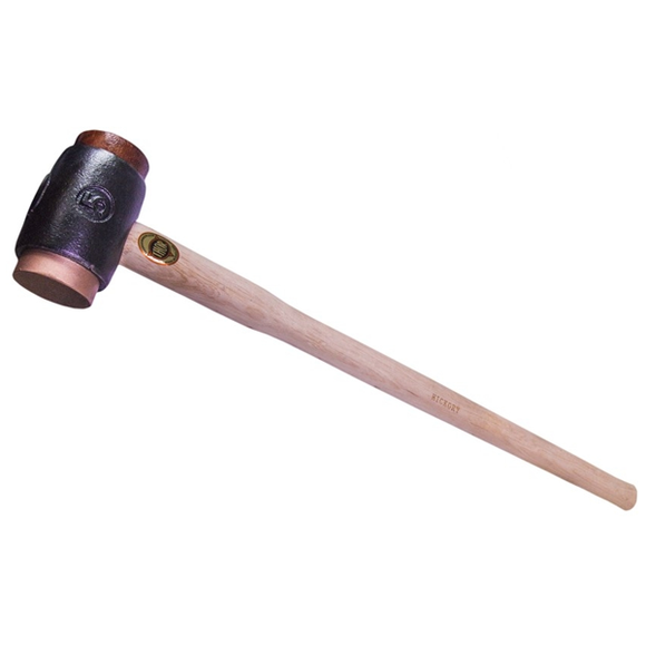 03-222 Size 5 Copper/Hide Hammer - Thor Hammer