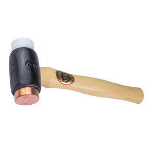 16-812 Size 2 Copper/Super Plastic Hammer (38mm Face Diameter) - Thor Hammer