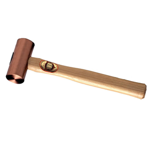 24-5701 Round Solid Copper Mallet (22mm Head Diameter) - Thor Hammer