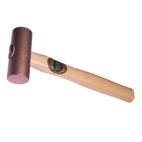 24-5702 Round Solid Copper Mallet (25mm Head Diameter) - Thor Hammer