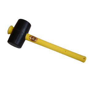 61-952FG Black Rubber Mallet Fiberglass Handle (54mm Max Head Diameter) - Thor Hammer