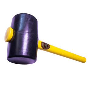 61-954FG Black Rubber Mallet Fiberglass Handle (74mm Max Head Diameter) - Thor Hammer