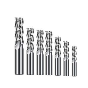 EW 3 Flute Solid Carbide End Mill Set 6pcs (4.0mm - 12.0mm)