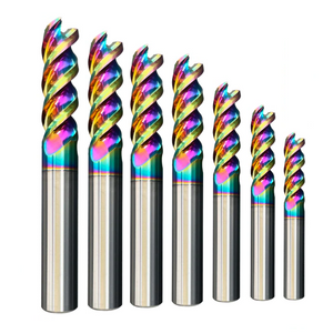 EW DLC 3 Flute Solid Carbide End Mill Set 6pcs (4.0mm - 12.0mm)