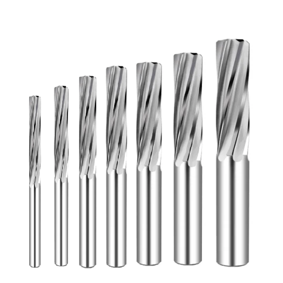 12 Days Carbide Reamer Set - 3mm 4mm 5mm 6mm 8mm 10mm and 12mm H7 Tolerance