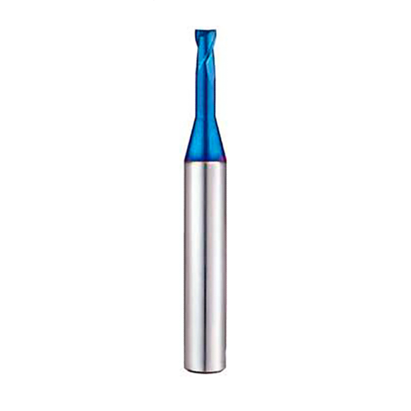 1.5mm (Necked to 12.0mm) 2 Flute Rib Processing Slot Drill - Europa Tool Pulsar Blue HRc70 1004500153 - Precision Engineering Tools EW Equipment