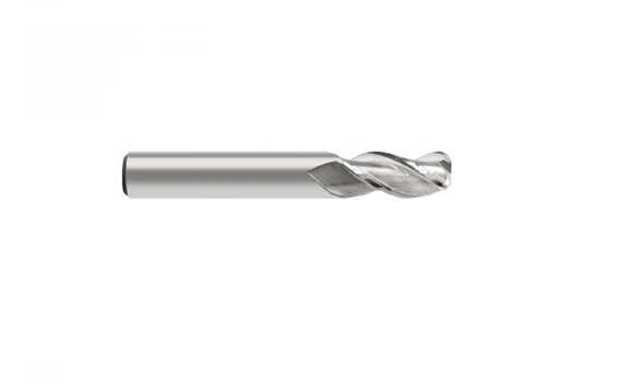 12mm x 2.5mm High Performance Corner Radius End Mill For Aluminium 3 Flute Standard Length Europa Tool Range Mastermill AL-HCP - 142345 - Precision Engineering Tools EW Equipment Europa Tool,