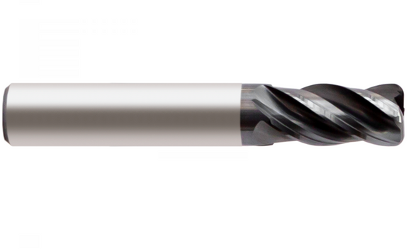 3mm x 0.3r Corner Radius High Performance End Mill 4 Flute Standard Length - Europa Tool MasterMill 179323 - Precision Engineering Tools EW Equipment Europa Tool,