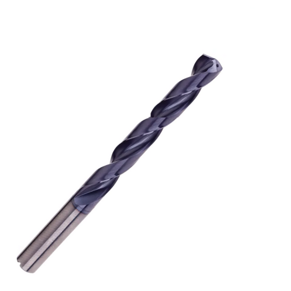 9.8mm Through Coolant Carbide Drill Extra Long TiALN Coated 8xD - Europa Tool 805323 - Precision Engineering Tools EW Equipment Europa Tool,
