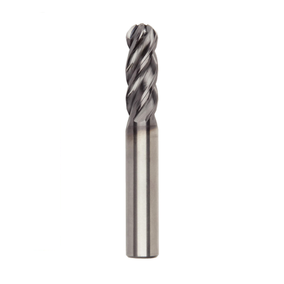 4.0mm 4 Flute Long Ball Nose HARVI™ 1 TE End Mill - Kennametal - Precision Engineering Tools EW Equipment