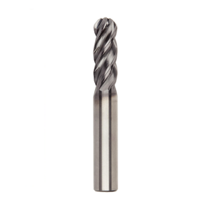 6.0mm 4 Flute Long Ball Nose HARVI™ 1 TE End Mill - Kennametal - Precision Engineering Tools EW Equipment