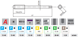 M14 x 1.5 S-XPF Metric Fine Thread Forming Tap TiCN Coated For General Use - OSG - Precision Engineering Tools EW Equipment OSG,