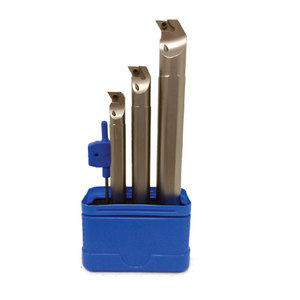 SDUCR Steel Shank - Screw Clamp 93° Solid Boring Bar Set (DCMT) Right Hand - Teknik IPS02 (Through Coolant) - Precision Engineering Tools EW Equipment