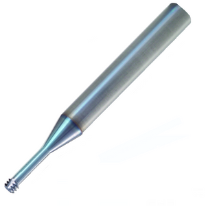 M2.5x0.45 2xDo - 0.45mm Pitch ISO DT3 Miniature Internal Carbide Thread Mill  - (MilliPro Series - Vardex) - Precision Engineering Tools EW Equipment